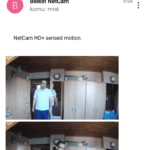 Belkin NetCam HD+ email notifikace