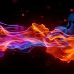 Flmaes-Red-Violet-Purpe-Art-Texture-Fire-Smoke-Bright-Colorful-WallpapersByte-com-3840×2400