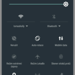 HTC One A9 – systém, notifikační lišta