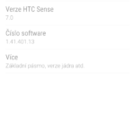 HTC One E9+ – informace o softwaru