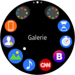 Samsung Gear S2 – menu aplikací 1
