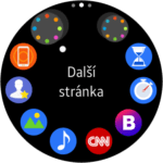Samsung Gear S2 – menu aplikací 2