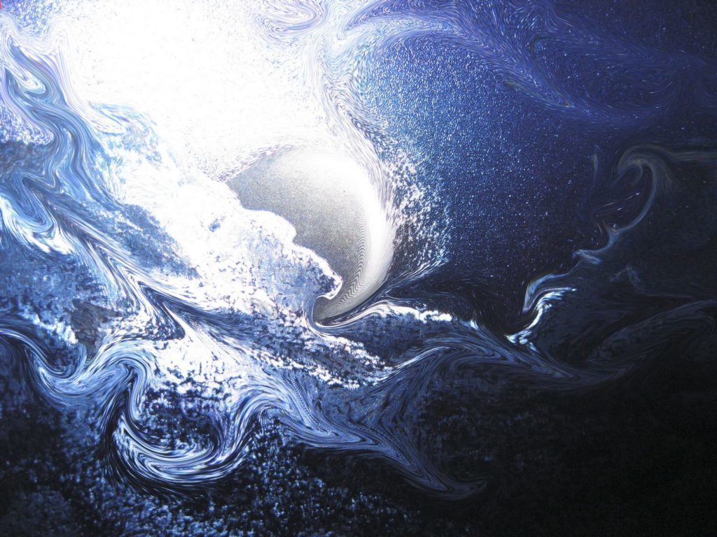 TheAbstractArtCollectionBlueMoonBathing