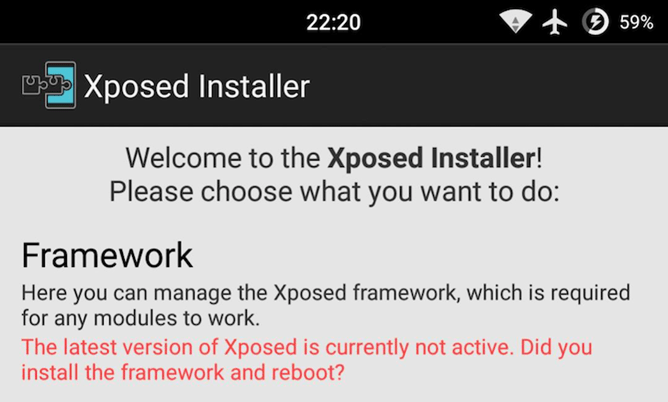 Xposed Framework Installer
