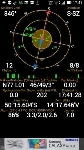 Asus Zenfone 5 -  GPS satelity