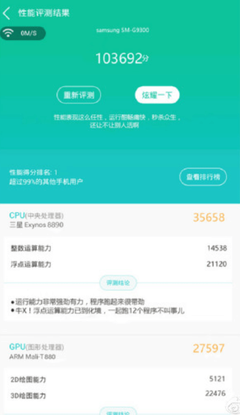 exynos 8895 antutu