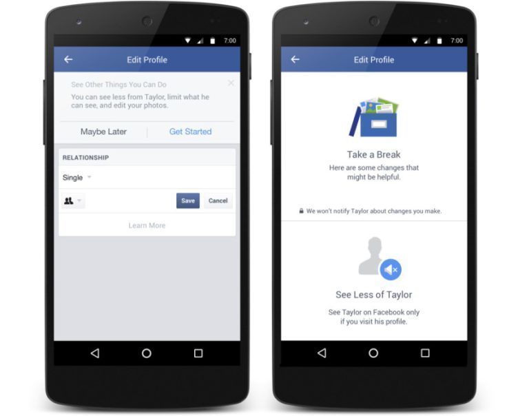 Facebook - filtrování obsahu Facebook - filtrování obsahu