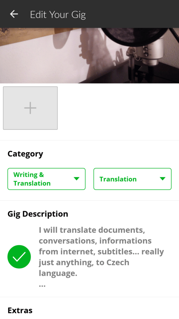 fiverr android aplikace peníze 11