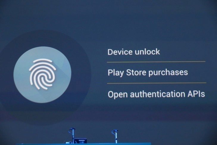 Android 6.0 Marshmallow má nativní podporu čtečky otisků prstů
