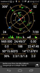 Honor 6 - GPS satelity