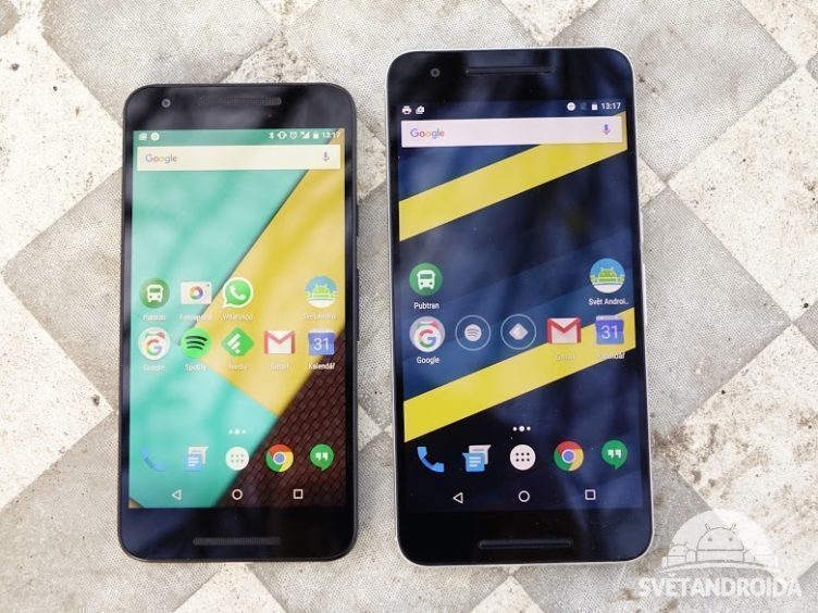 nexus 6P nexus 5X videopohled který si vybrat nexus 6P nexus 5X videopohled který si vybrat