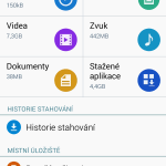 Samsung Galaxy Note 4 –  prostředí systému Android 4.4.4 (12)