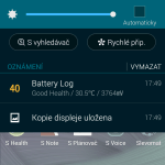 Samsung Galaxy Note 4 –  prostředí systému Android 4.4.4 (6)