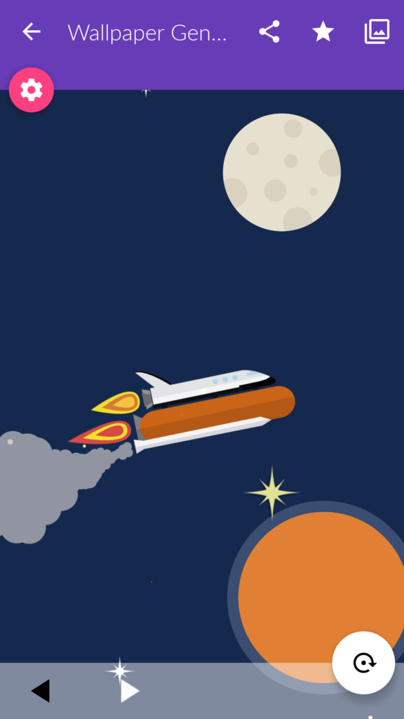 wallpaper generator android aplikace 1