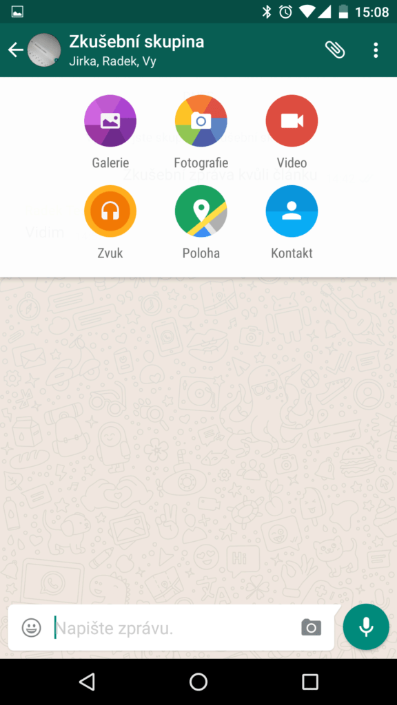 whatsapp sdílení 10