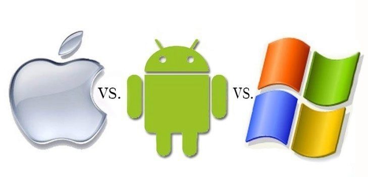 windows 10 vs android vs ios