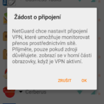 Žádost o povolení VPN