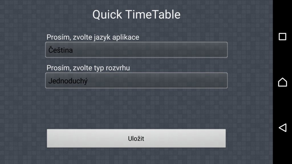 Rozvrh hodin