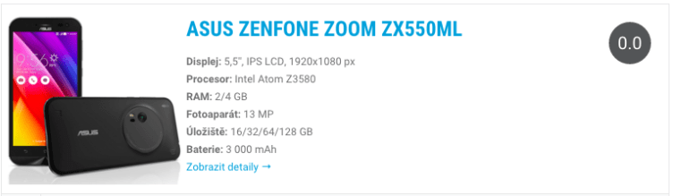 Asus ZenFone Zoom ZX550ML Asus ZenFone Zoom ZX550ML
