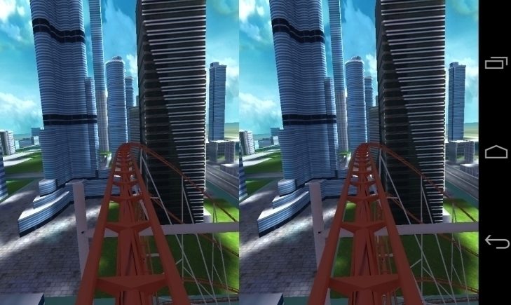 Google Cardboard - Dive City Rollercaster