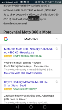 Google Chrome – vyhledávání (2)