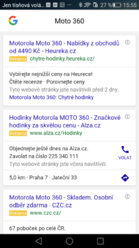 Google Chrome – vyhledávání (3)