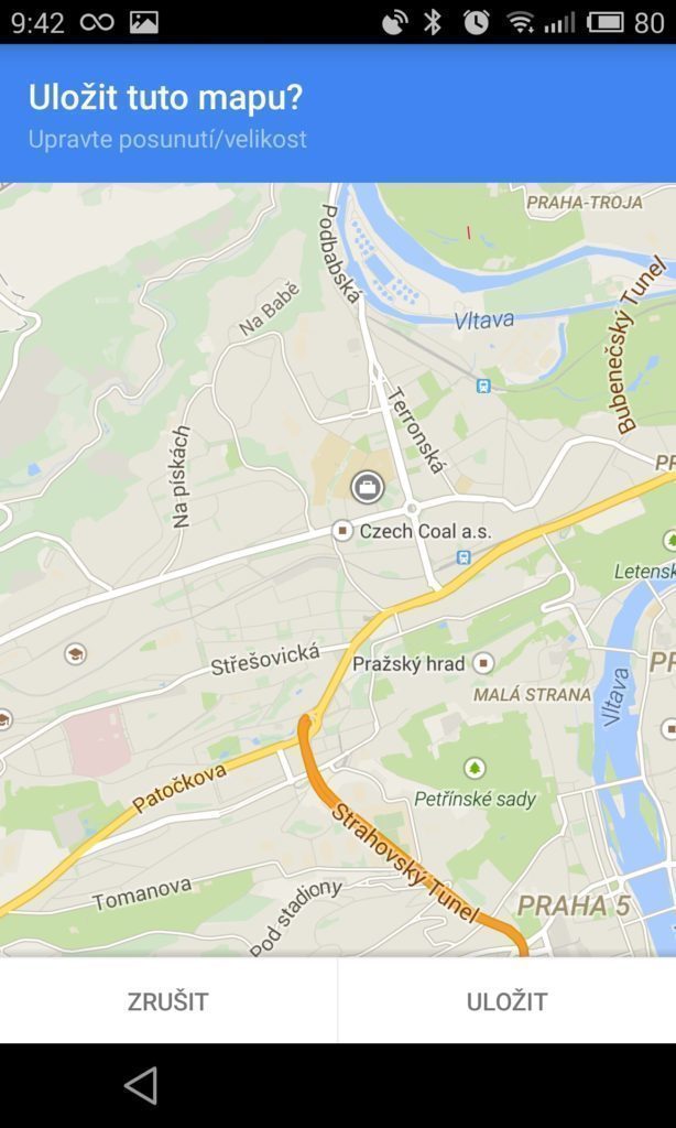 Google Maps krok za krokem 1