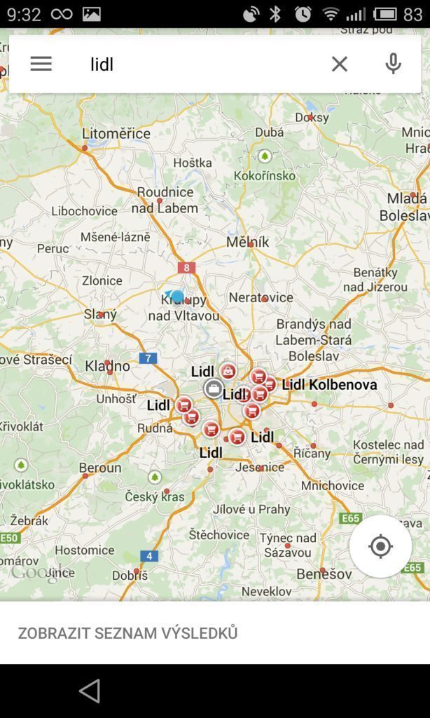 Google Maps krok za krokem 3