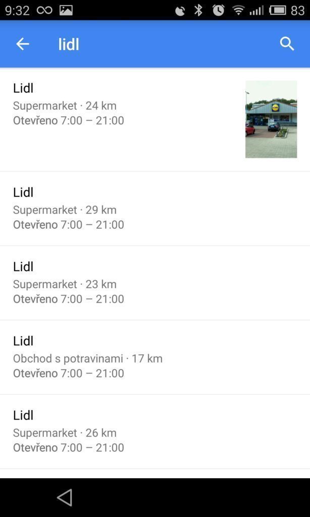 Google Maps krok za krokem 4