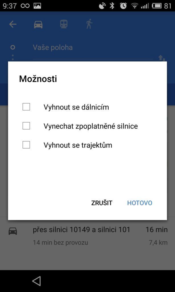 Google Maps krok za krokem 7