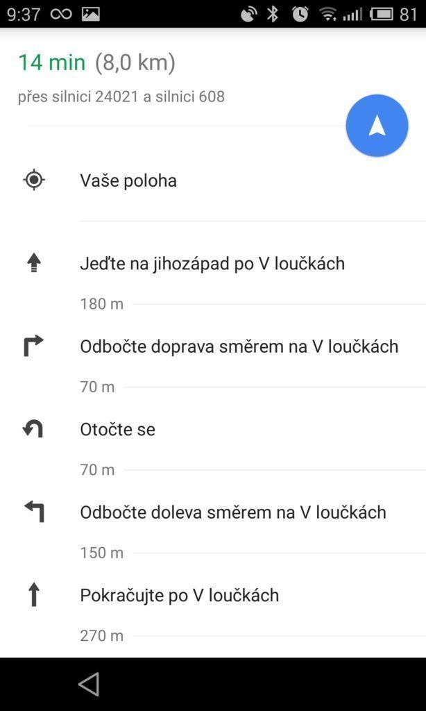 Google Maps krok za krokem 8