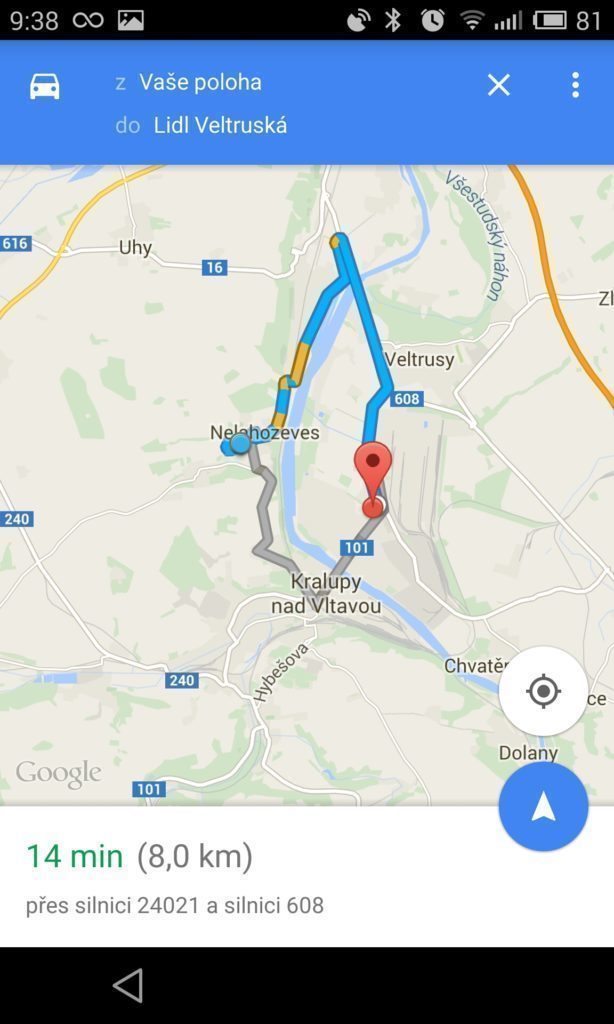 Google Maps krok za krokem 9
