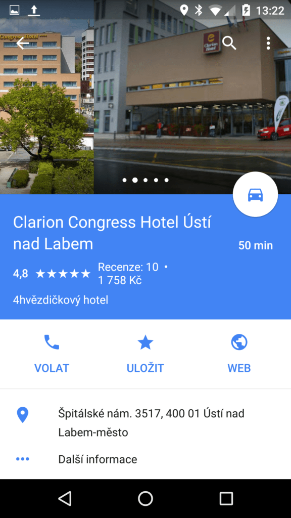 Google Mapy v 9.18 8