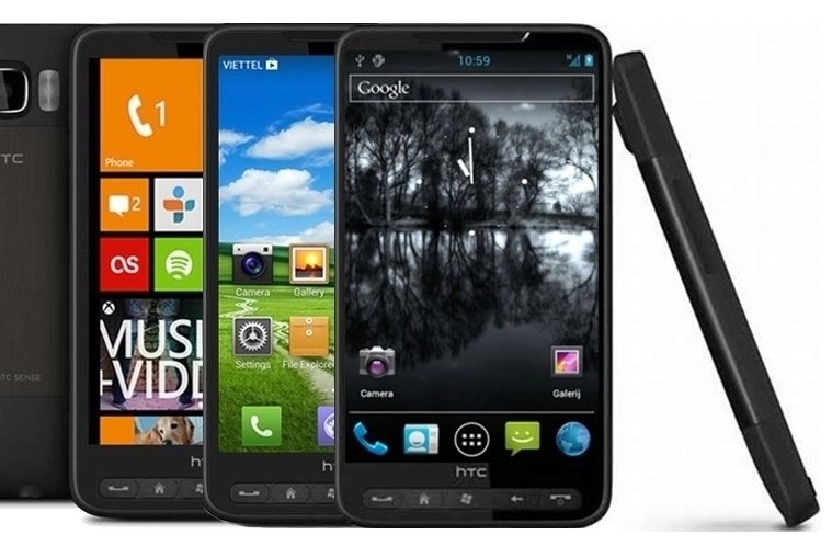 HTC HD2 náhleďák