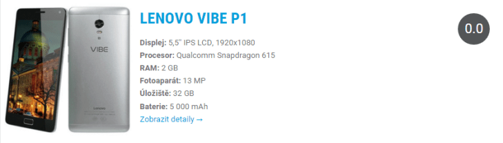 Lenovo Vibe P1