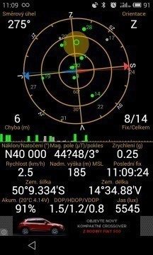 Meizu MX4 -  GPS satelity