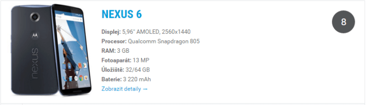 Nexus 6 Widget