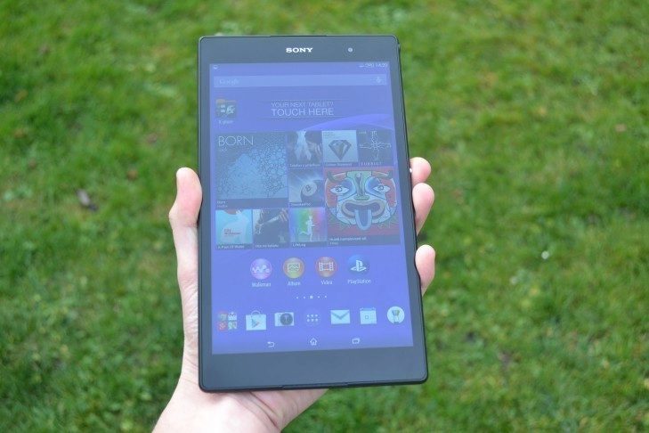 Sony Xperia Z3 Tablet Compact -  přední strana (3)