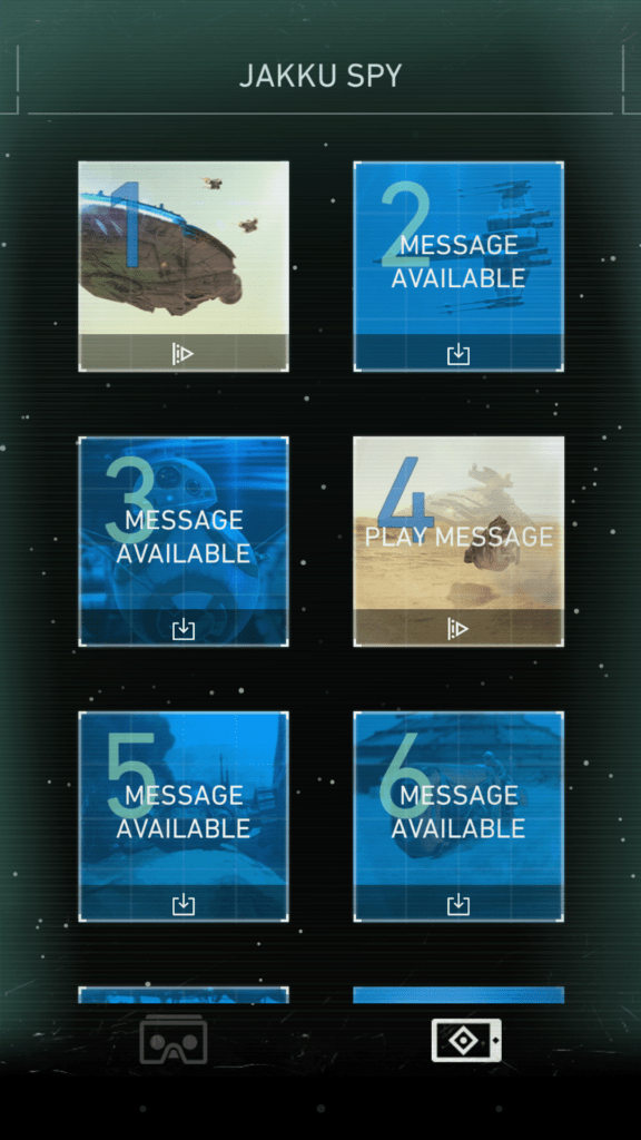 Star Wars aplikace 1