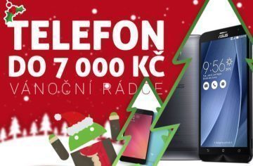 Vánoční rádce: 6 telefonů s cenou do 7 000 Kč
