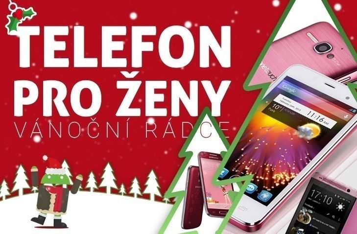 Vánoční rádce nahledovy obrazek telefon pro ženy