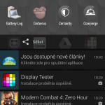 Vertu Aster –  prostředí systému Android (4)