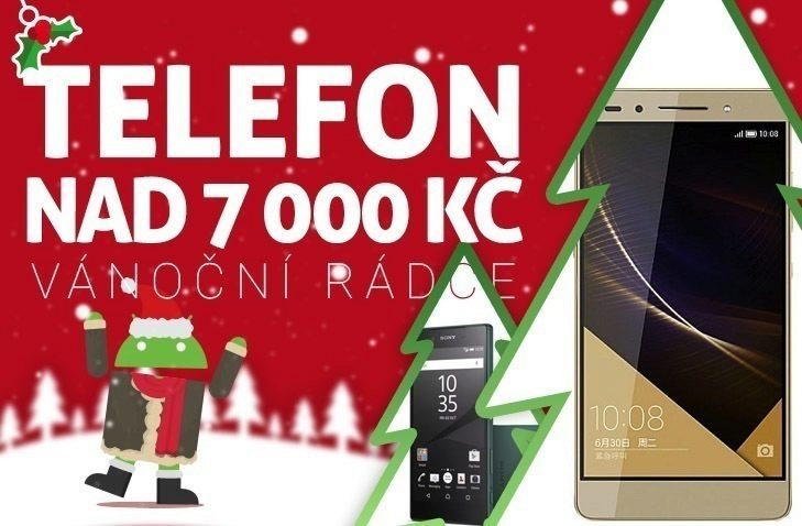 Vánoční rádce nahledovy obrazek – telefon nad 7k