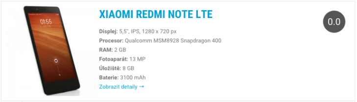 Xiaomi Redmi Note LTE