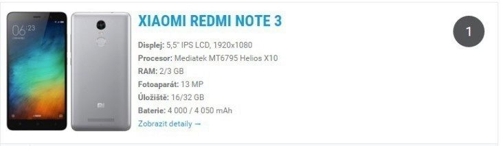 Xiaomi redmi note 3 widget