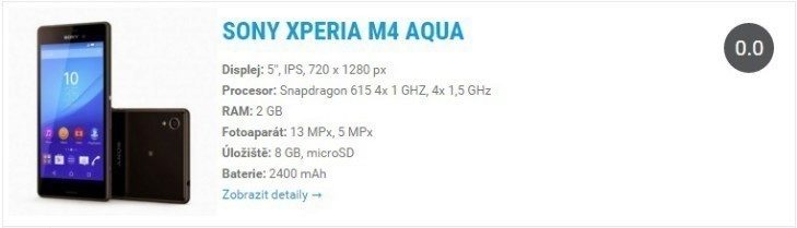 Xperia M4 Aqua