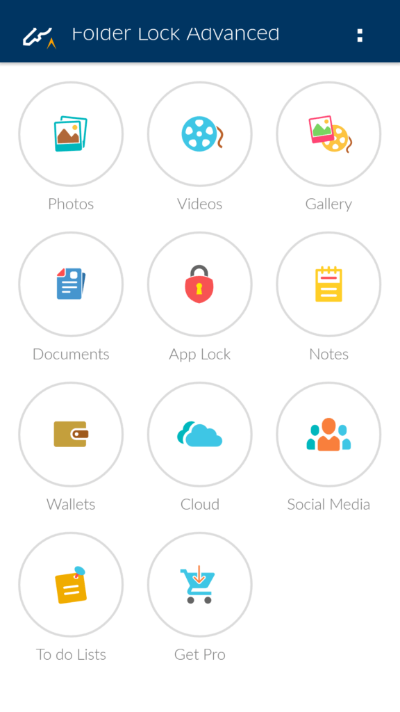 folder lock advanced screenshot 2