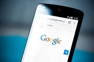 Google search on Google Nexus 5