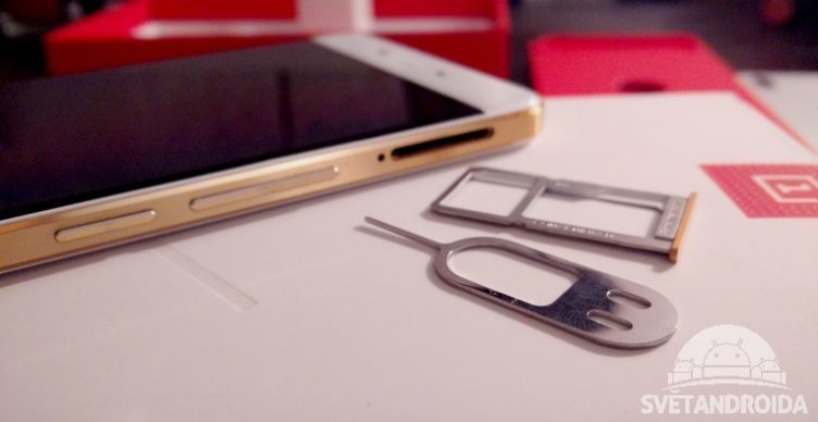 oneplus X - slot simkarta SD oneplus X - slot simkarta SD