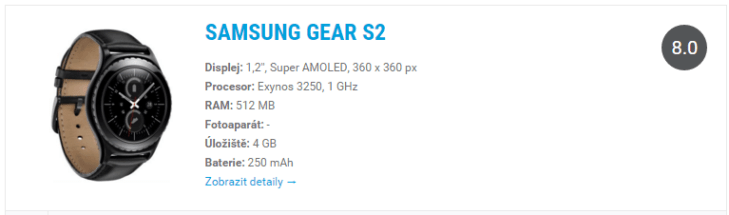 samsung gear s2 - widget do katalogu
